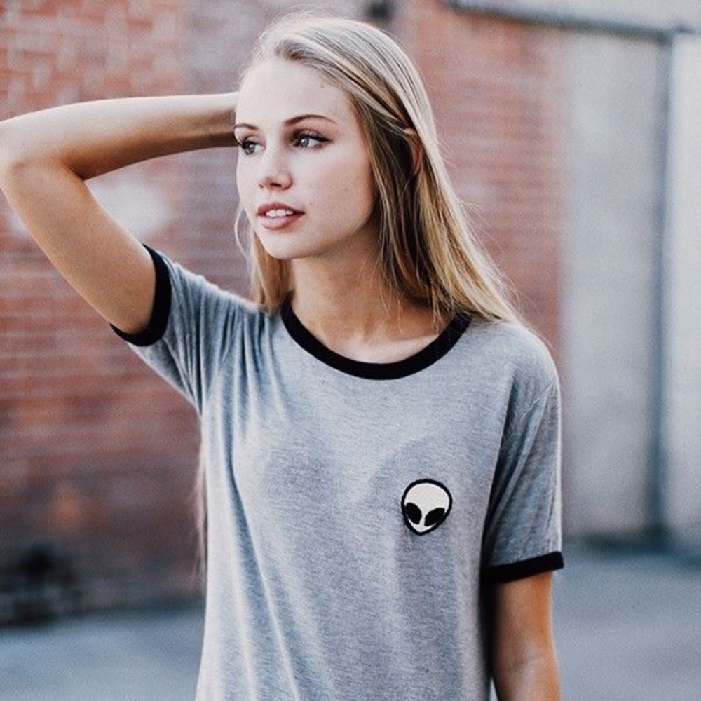 Brandy Melville Alien Shirt 👽